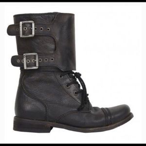 All Saints Damisi Combat Boots, size 40 (9.5)